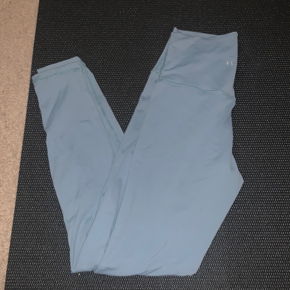 pastel blue leggings